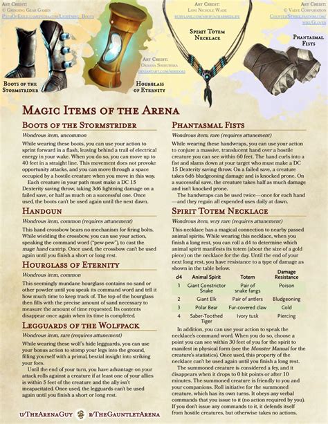 Fuel Your Dnd Adventure with the Dnd Magic Item Shop Generator